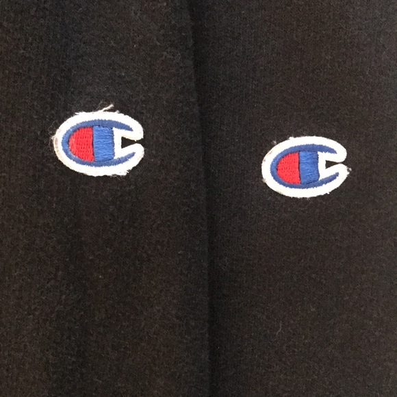 Pair Champion Men's Black Sweatpants Jogger Pants 3XLT Big & Tall - Picture 3 of 11